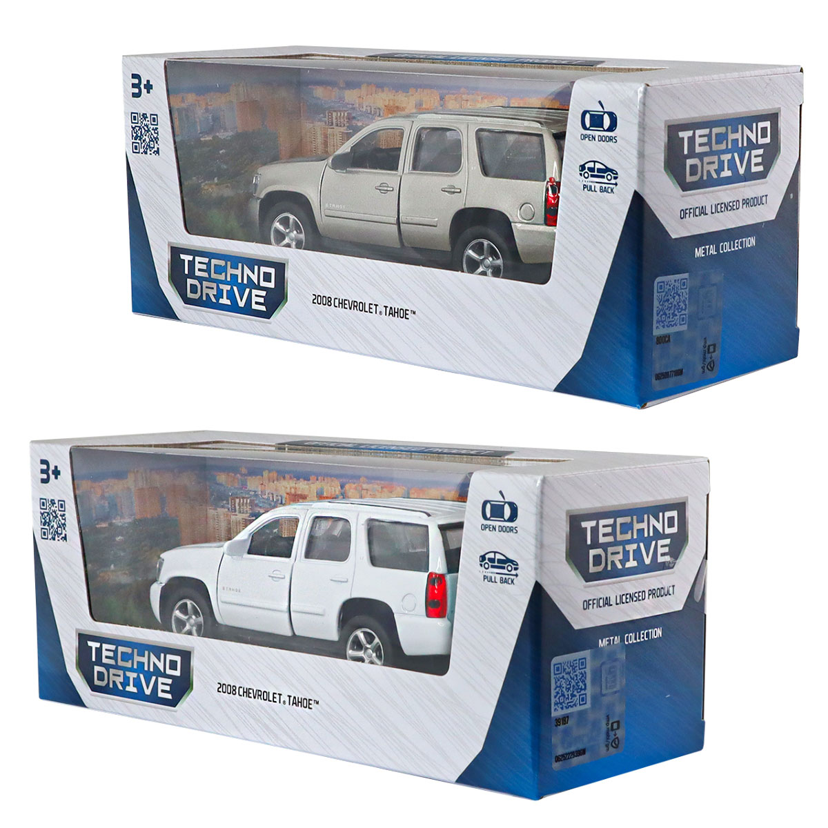 Автомодель Chevrolet Tahoe 2008 Techno Drive металева 1:43 — превʼю 4