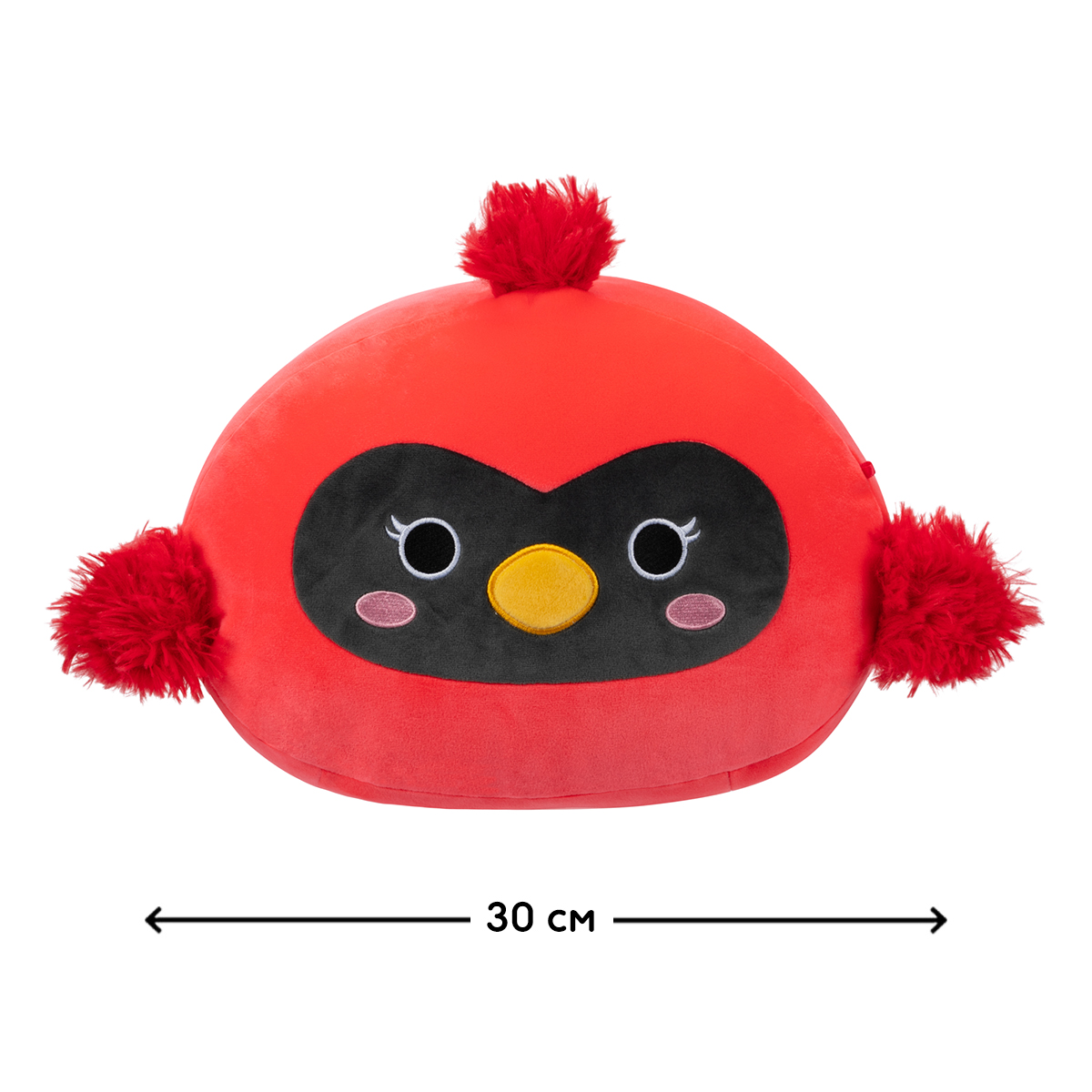 М'яка іграшка Squishmallows – Червоний кардинал (Red Cardinal) – 30 cm — превʼю 2