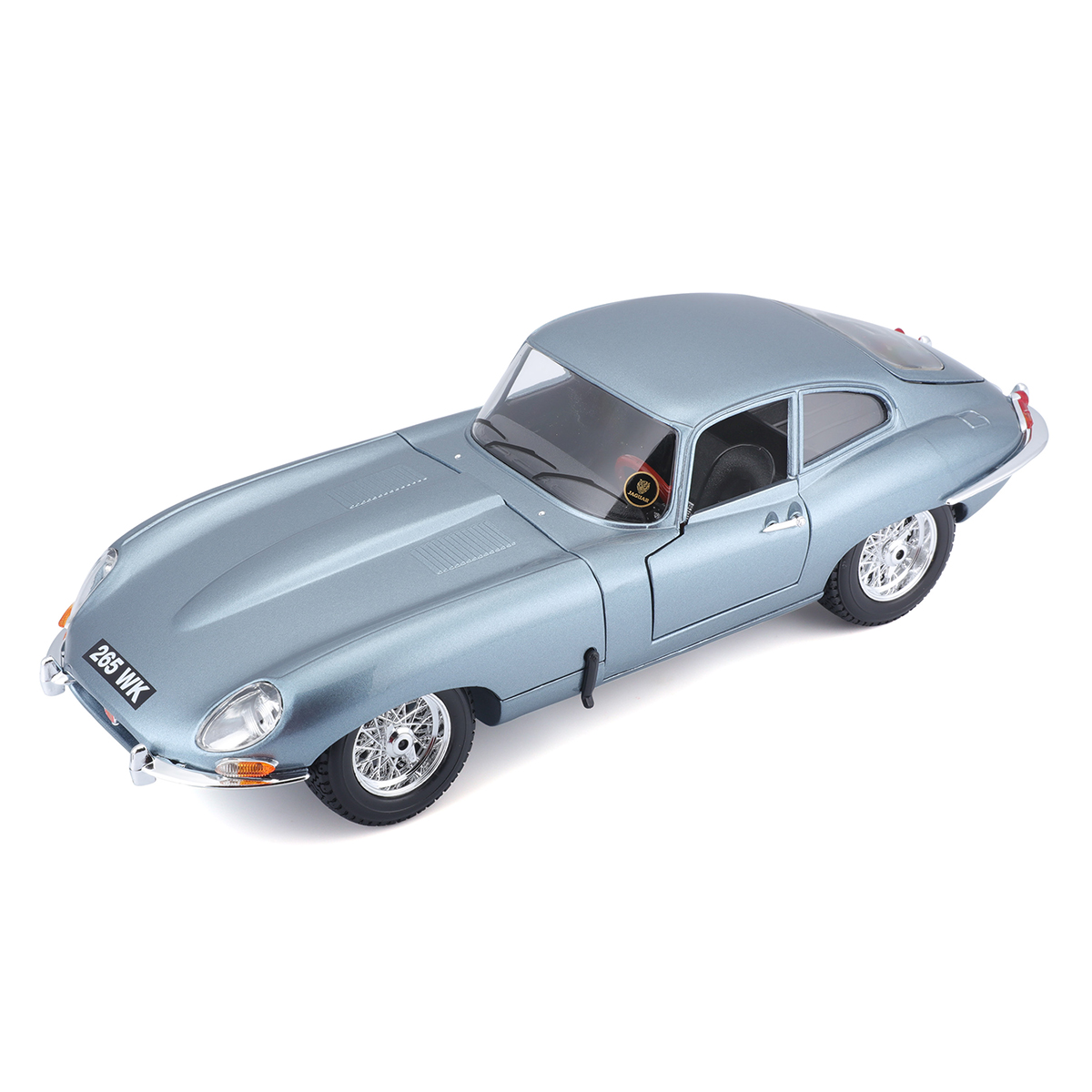 Автомодель Jaguar E-Type Coupe 1961 Bburago 1:18 Синя — превʼю 1