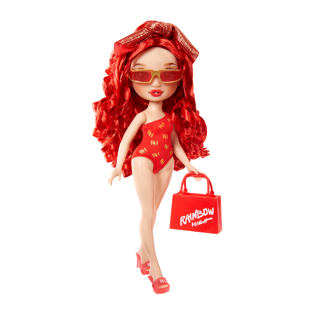 Лялька Rainbow High Swim & Style Рубі з аксесуарами — превʼю 4