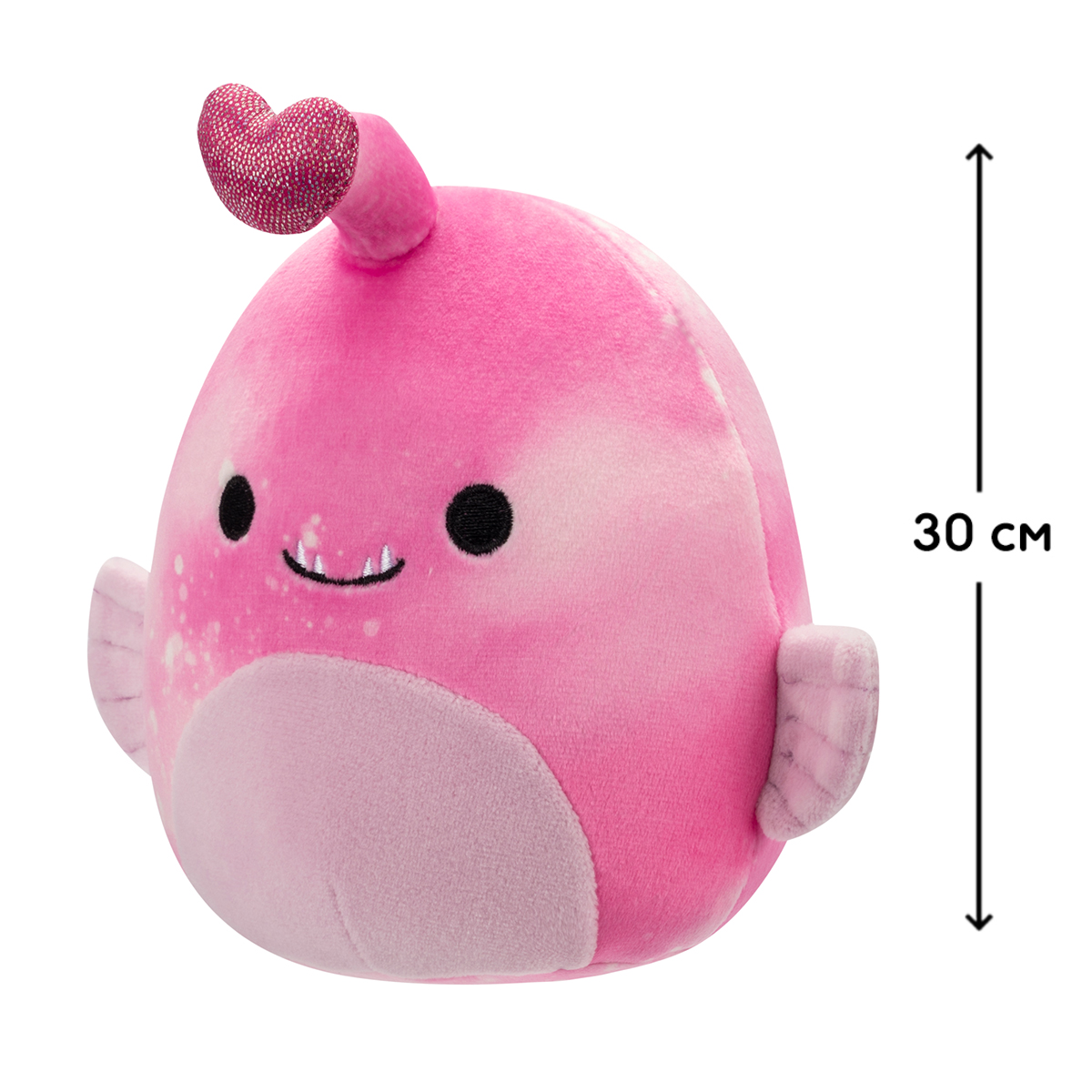 М'яка іграшка Squishmallows – Риба-вудильник Сі (Si the Anglerfish) – 30 cm — превʼю 2