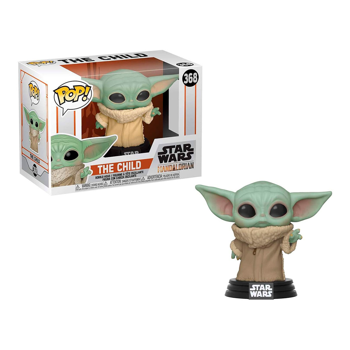 Колекційна ігрова фігурка Funko Pop The Mandalorian Baby - Зоряні війни — превʼю 2