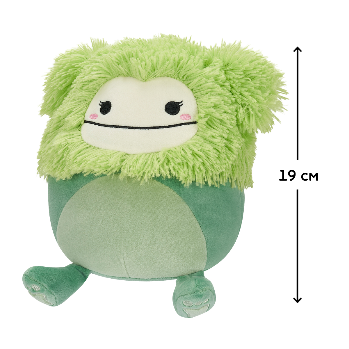 М'яка іграшка Squishmallows – Бігфут Брен (Brina) – 19 см — превʼю 2