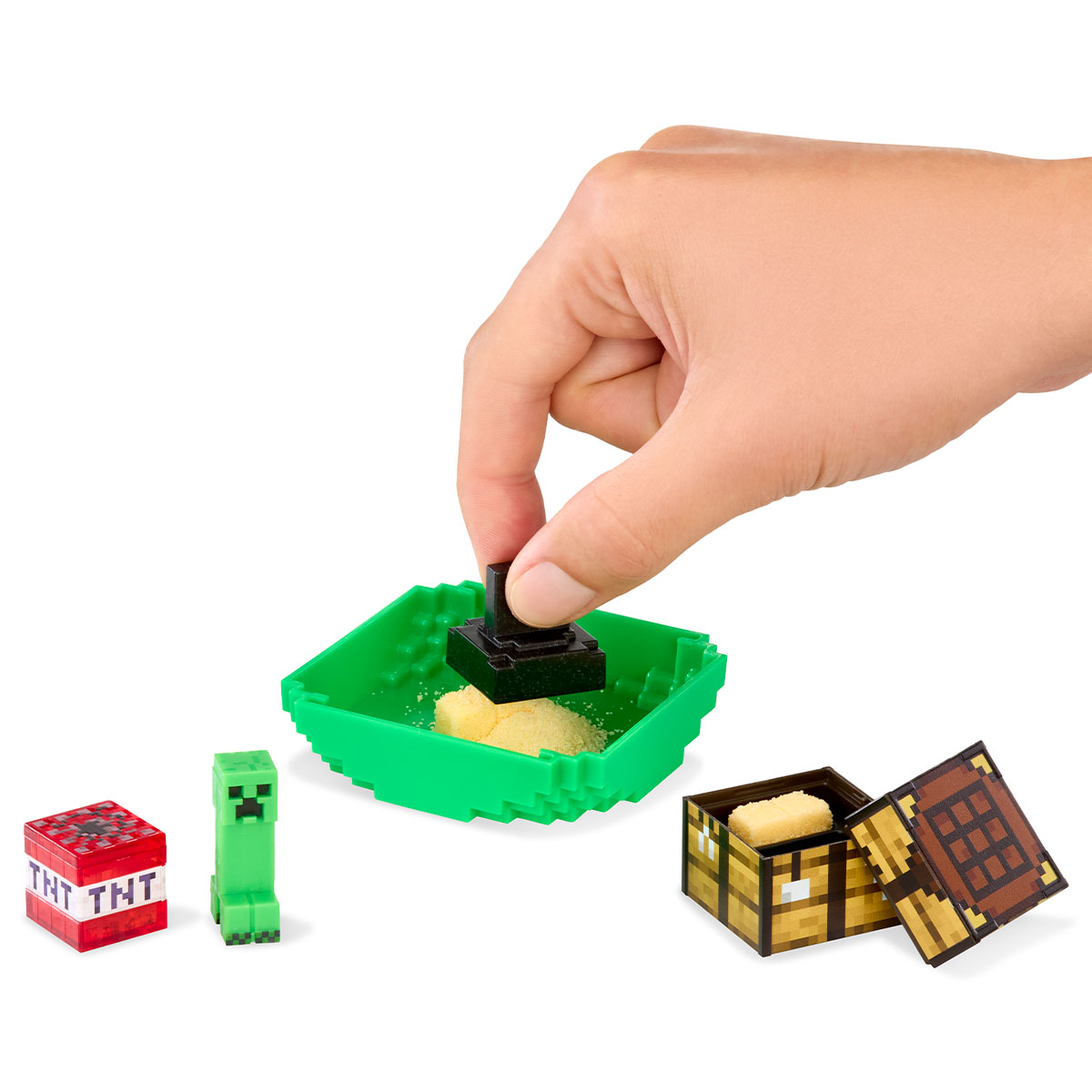 Ігровий набір Miniverse Mini Minecraft колекційний з аксесуарами Різнокольоровий — превʼю 6