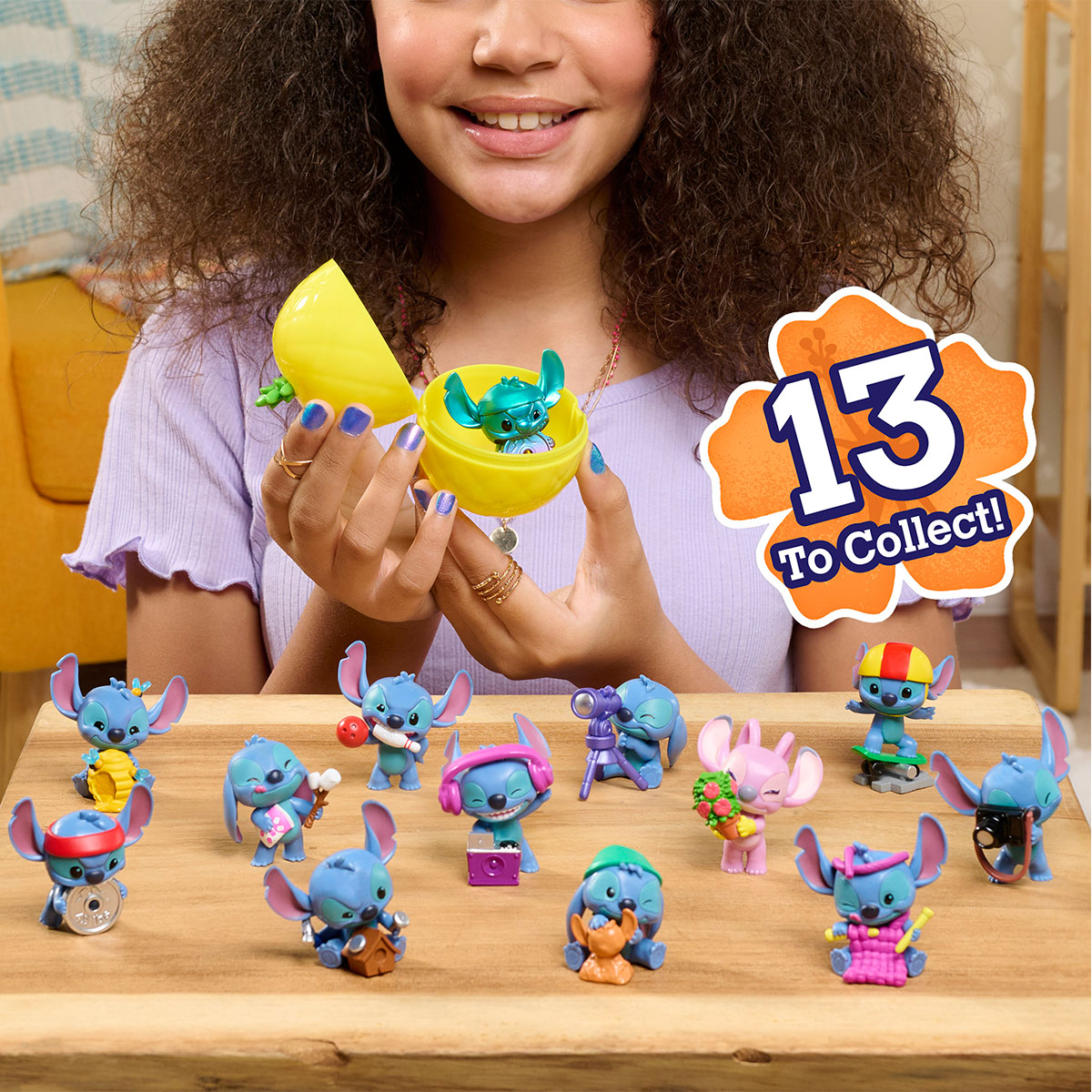 Фігурка-сюрприз Stitch S5 у капсулі 5 см — превʼю 5