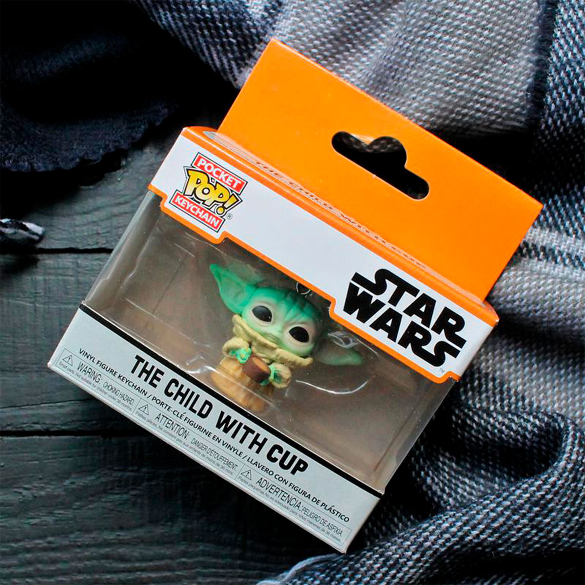 Ігрова фігурка на кліпсі Funko POP The Mandalorian Grogu колекційна Зелений — превʼю 5