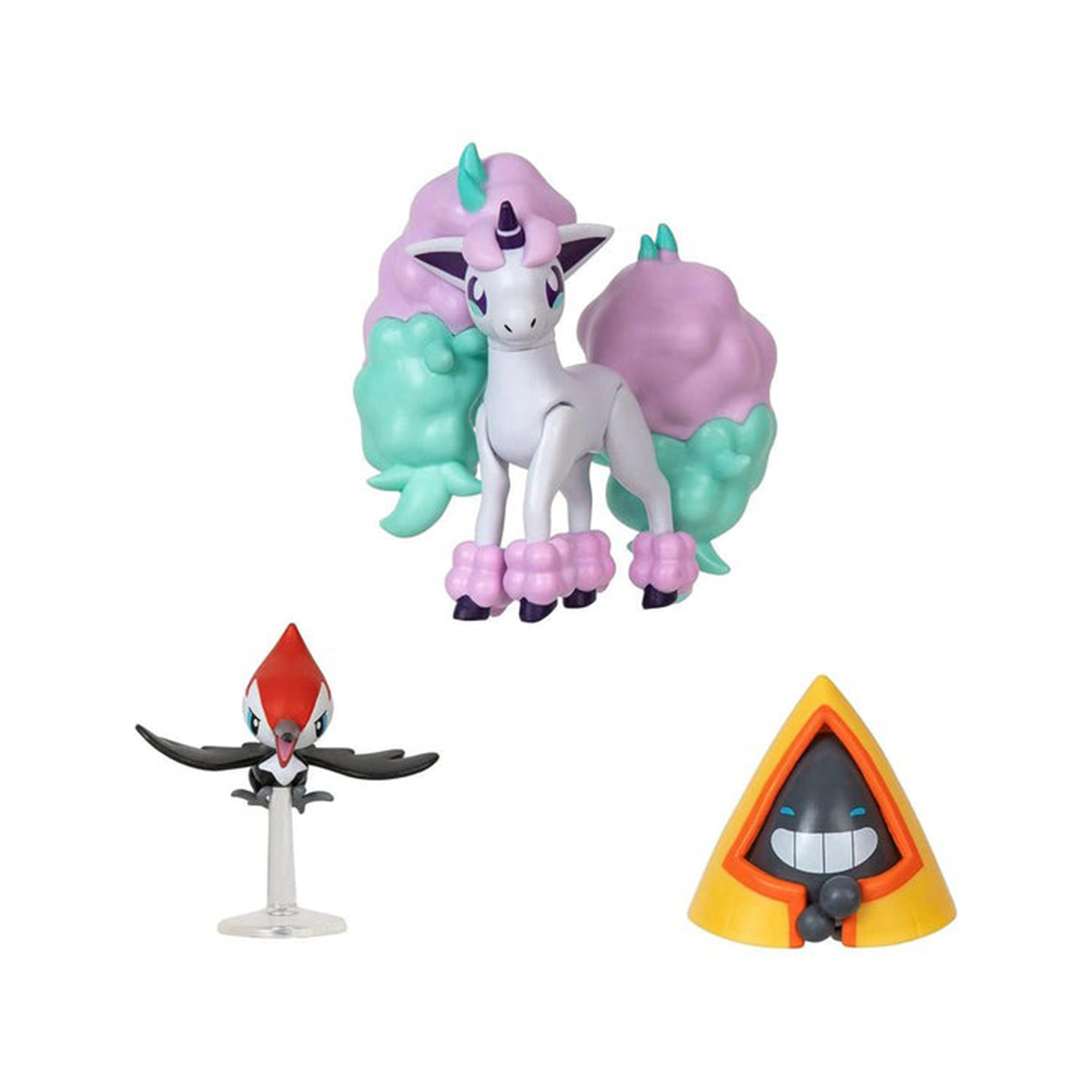 Набір ігрових фігурок Pokemon Снорант Пікіпек Поніта 3 шт — превʼю 2