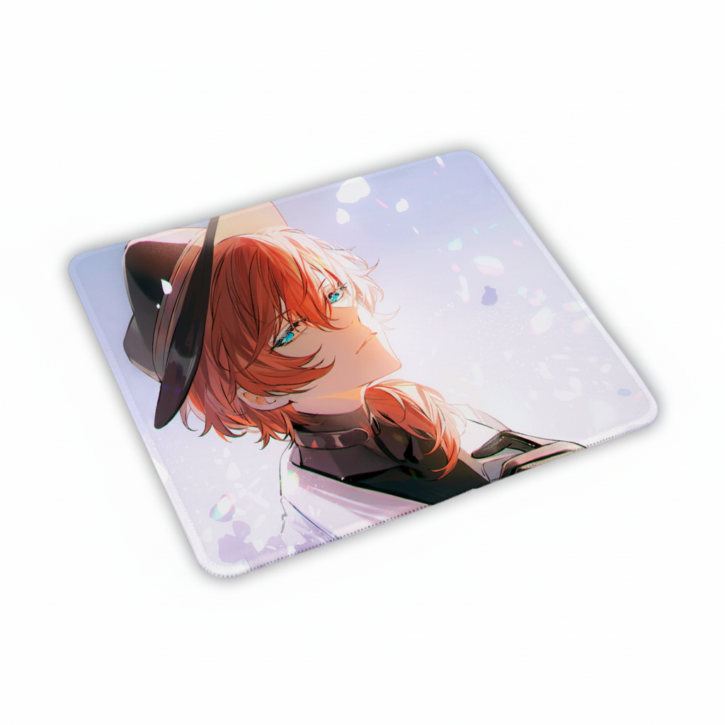 Килимок для миші Бродячі пси літературні генії Bungou Stray Dogs Чуя Накахара 22*18 см 9731536-05-012