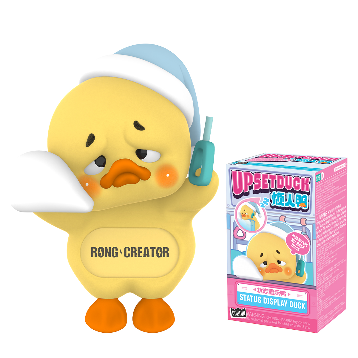 Колекційна фігурка POP TOP 1983toys Upset Duck — Особливий муд — 6 см