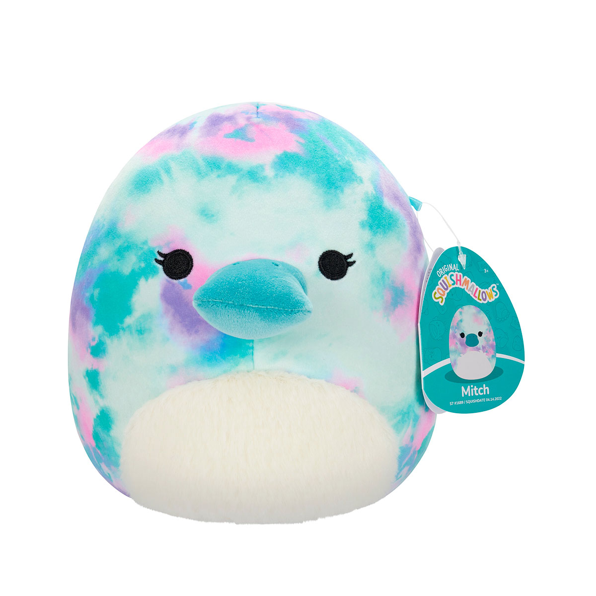М'яка іграшка Squishmallows – Качкодзьоб Бріндал (Platypus Brindal) – 19 см — превʼю 7