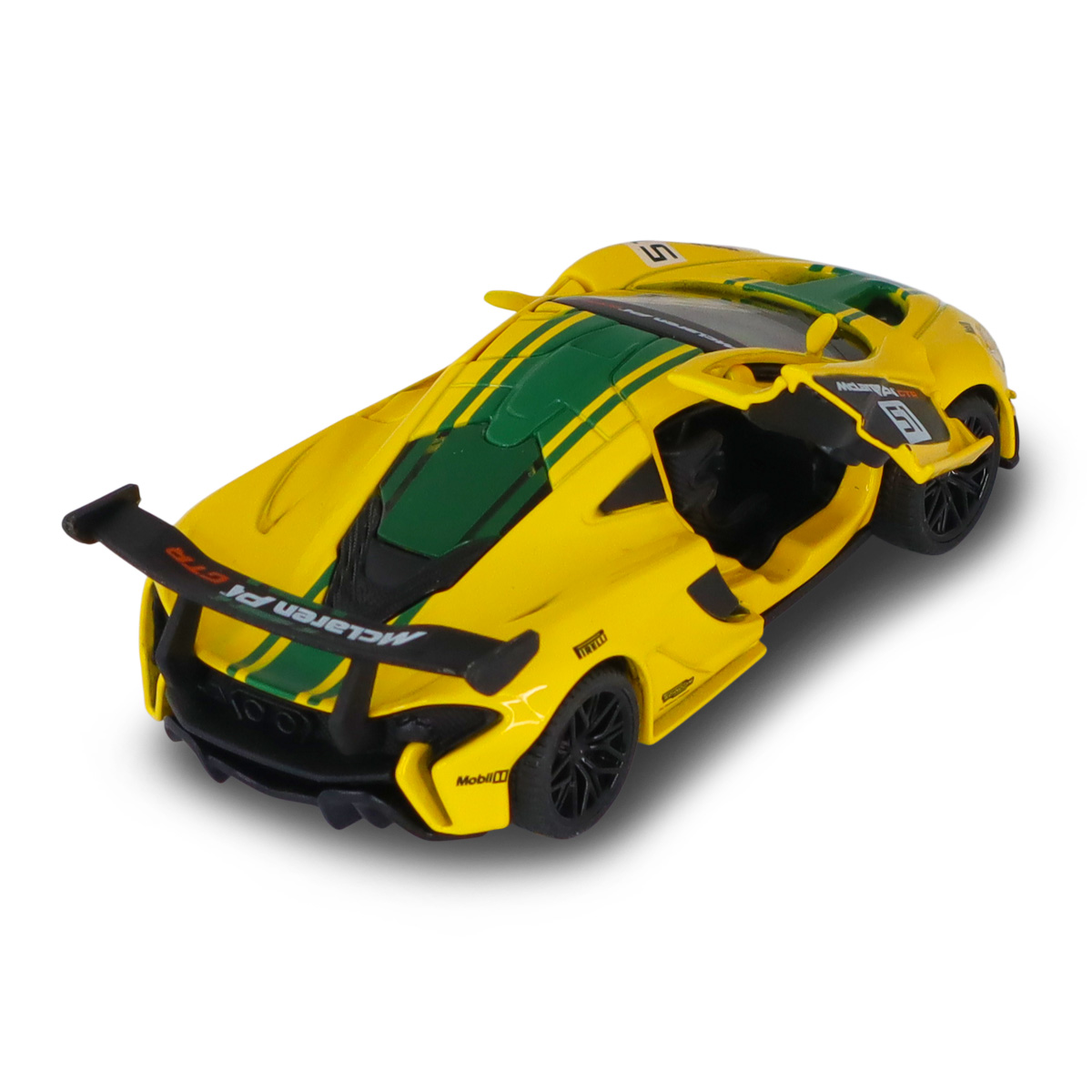 Автомодель Techno Drive McLaren P1 металева 1:43 Жовта — превʼю 2