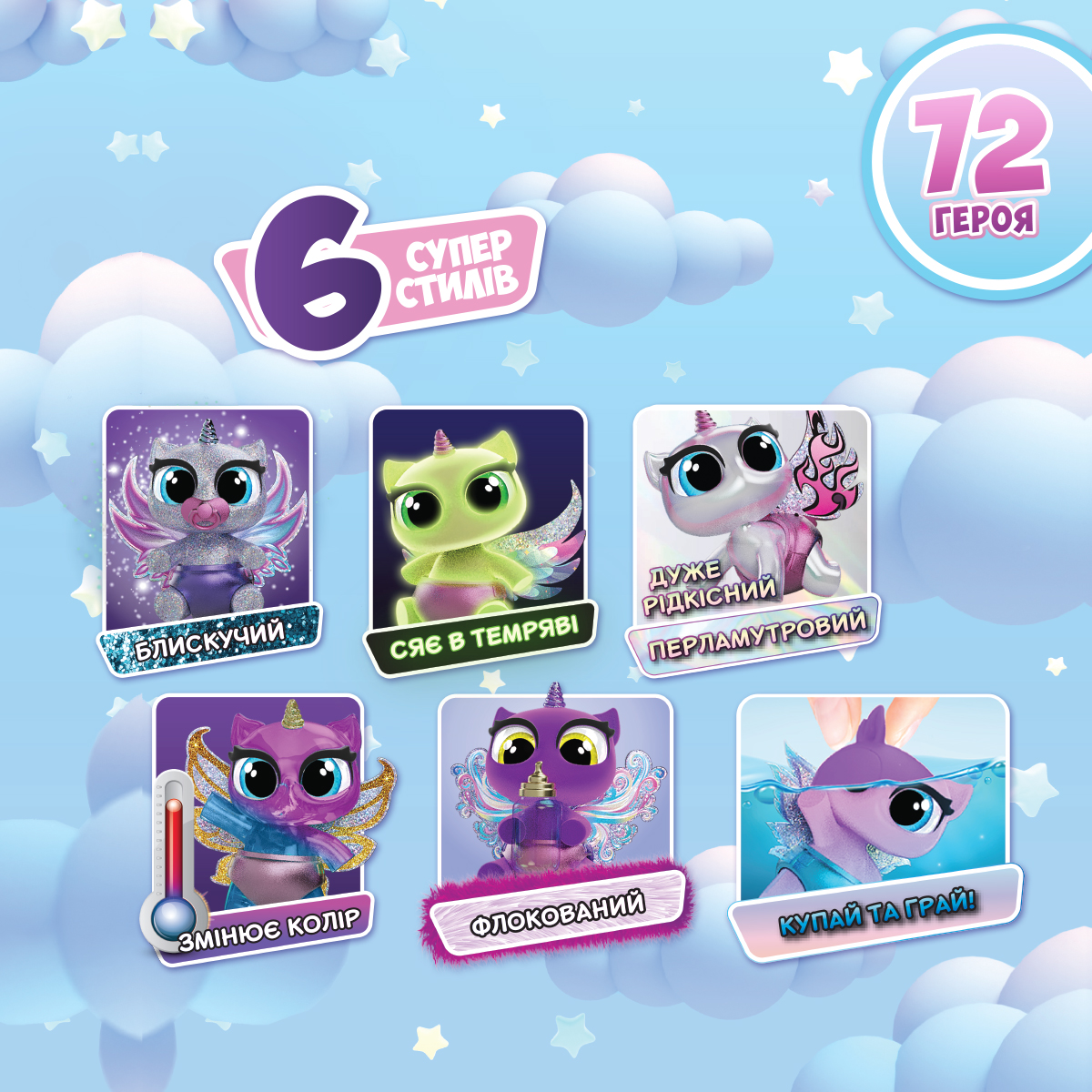 Фігурка-сюрприз Unicones Babies єдиноріг 72 шт — превʼю 3