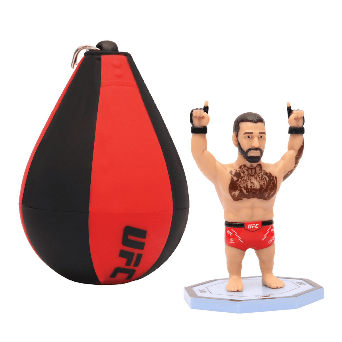 Ігровий набір з колекційною фігуркою UFC Спідбол 8 см для фанатів боїв — превʼю 4