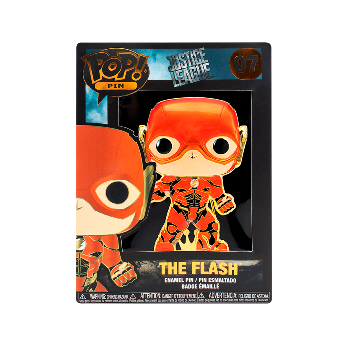 Колекційний пін Funko Pop DC Comics - Flash Флеш для справжніх фанатів — превʼю 1