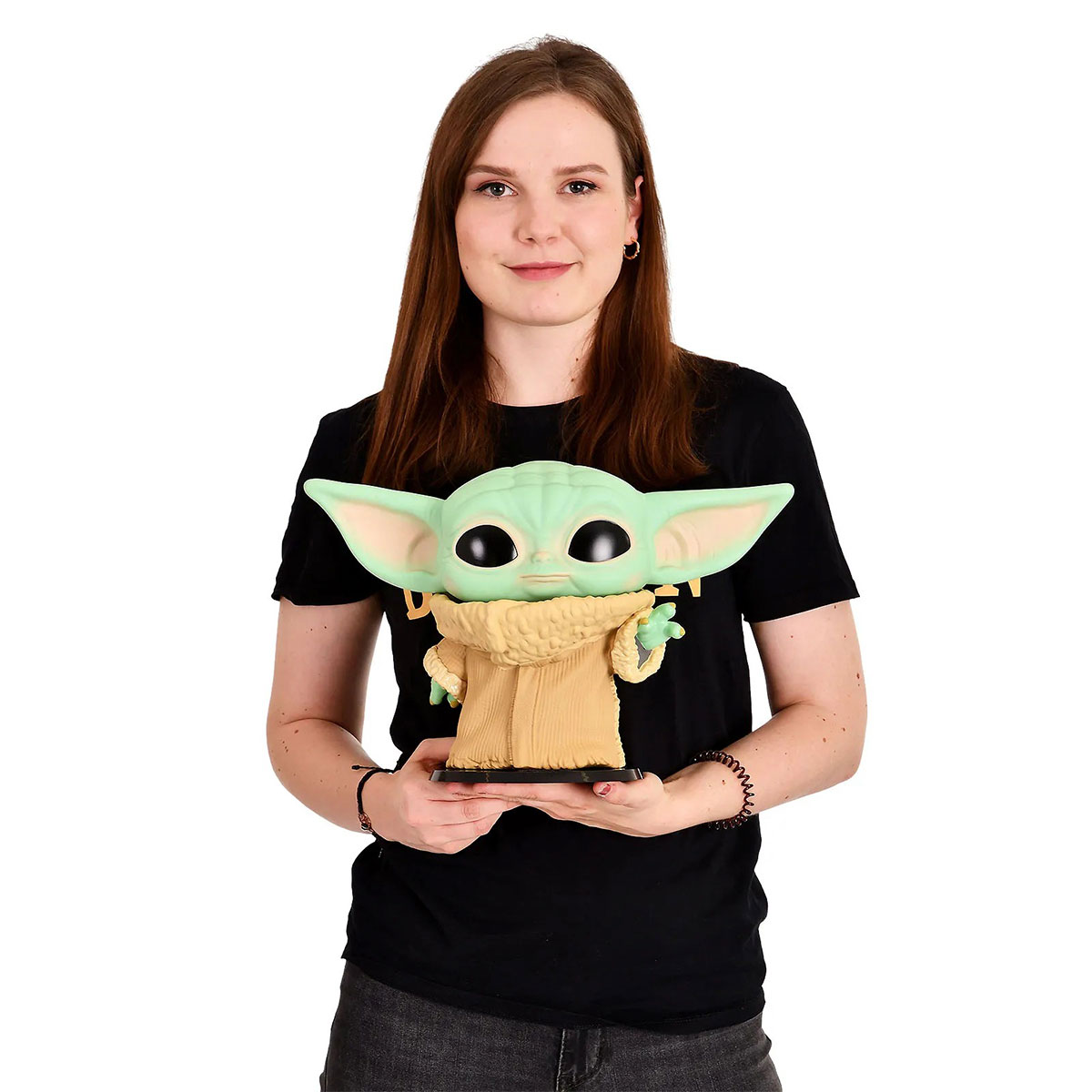 Колекційна ігрова фігурка The Mandalorian - Малюк Baby Yoda Funko Зелений — превʼю 4