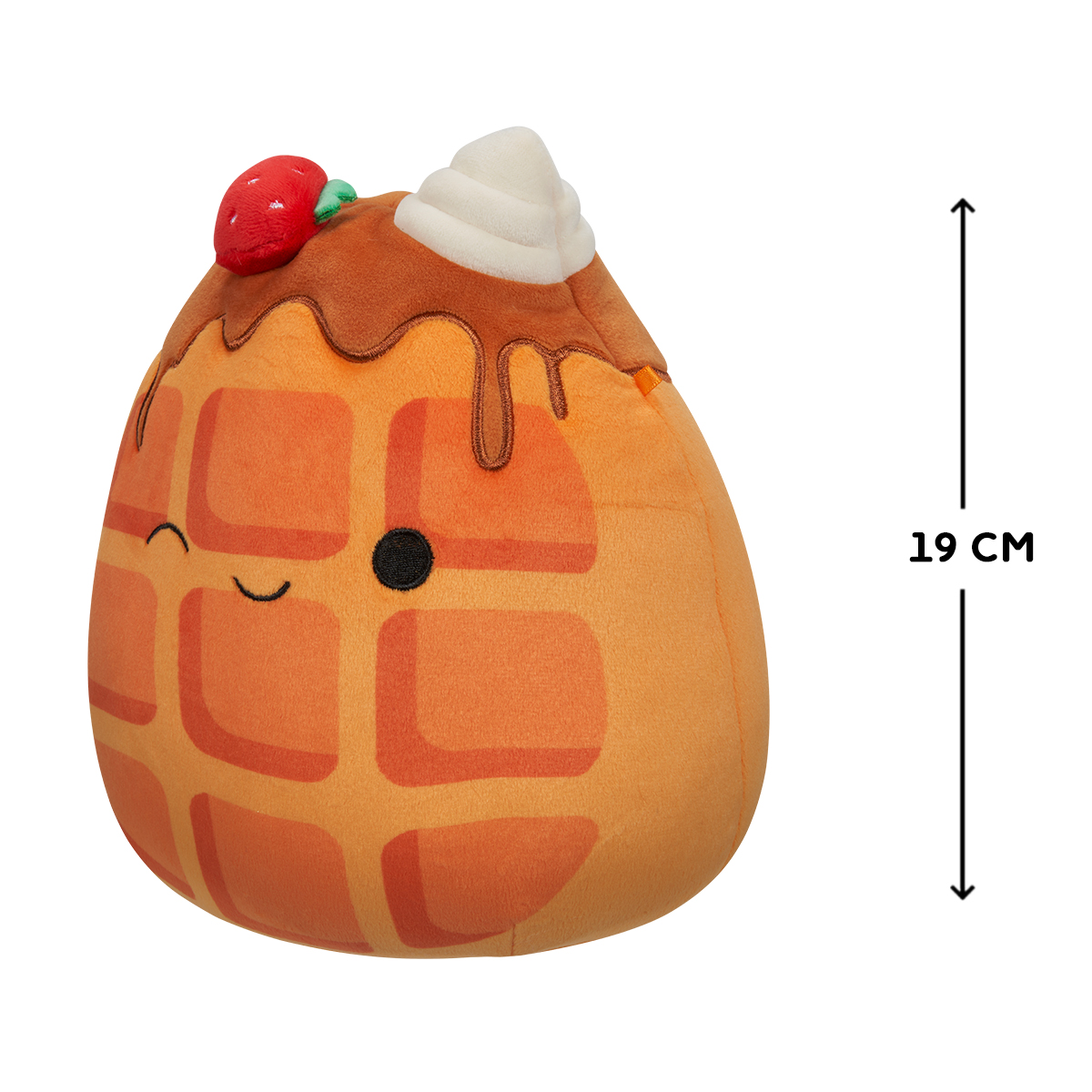М'яка іграшка Squishmallows – Вафелька Вівер (Waverly) – 19 см — превʼю 2