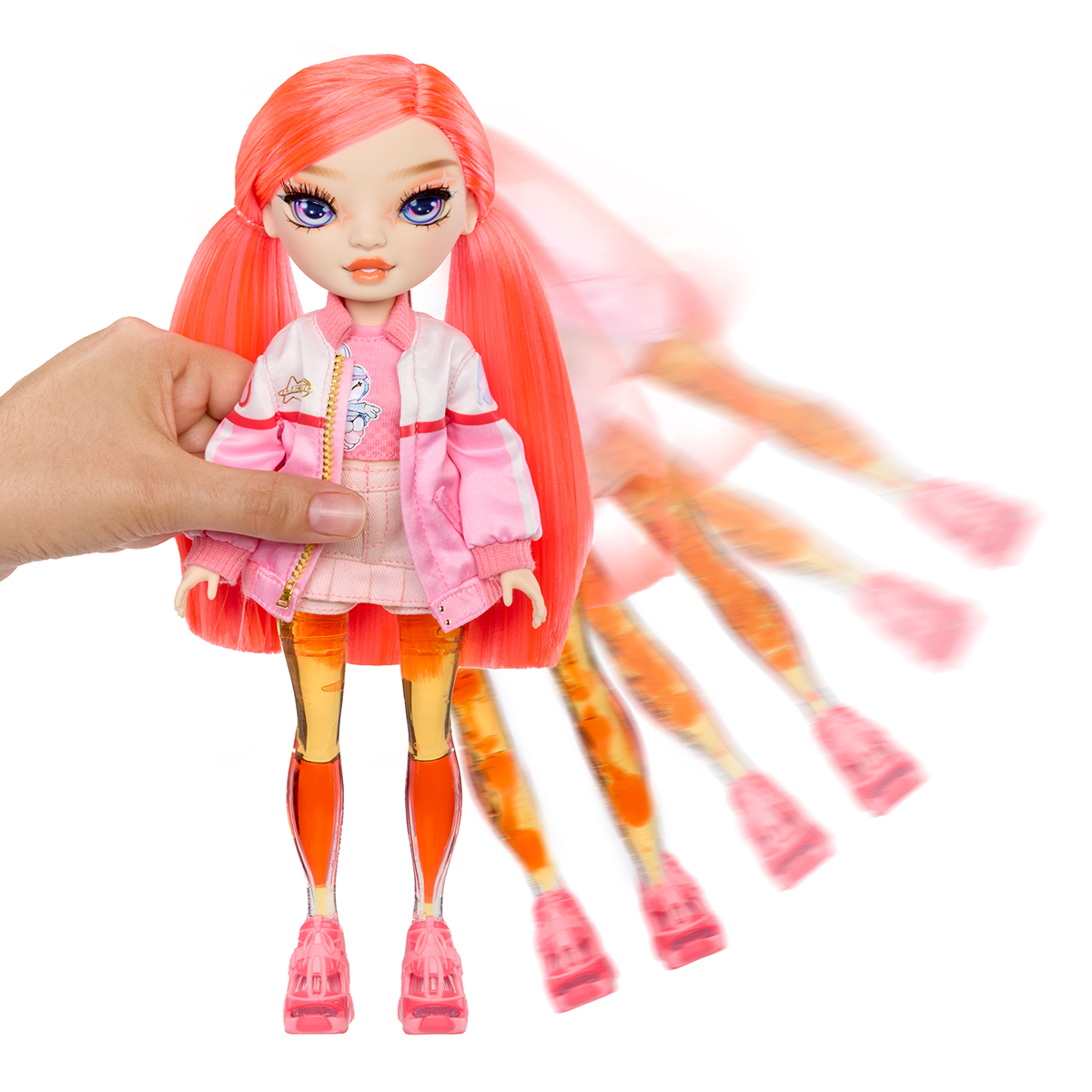 Ігровий набір лялька Rainbow High Sparkle Shine Доун з аксесуарами Рожевий — превʼю 5