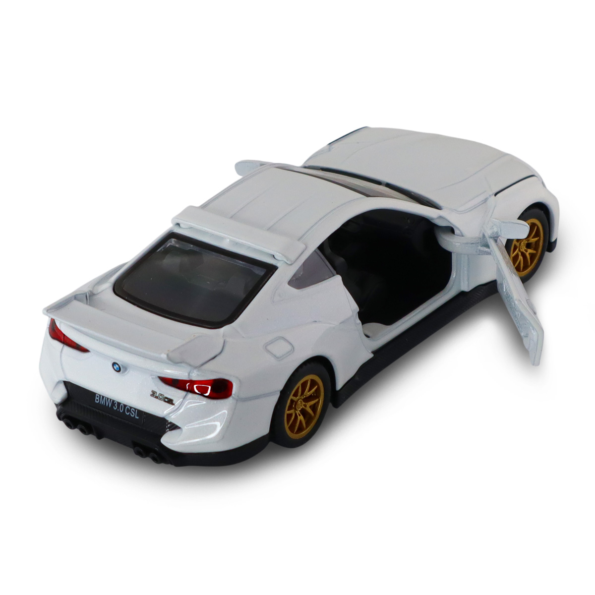 Автомодель Techno Drive BMW 3.0 CSL металева 1:42 Біла — превʼю 2