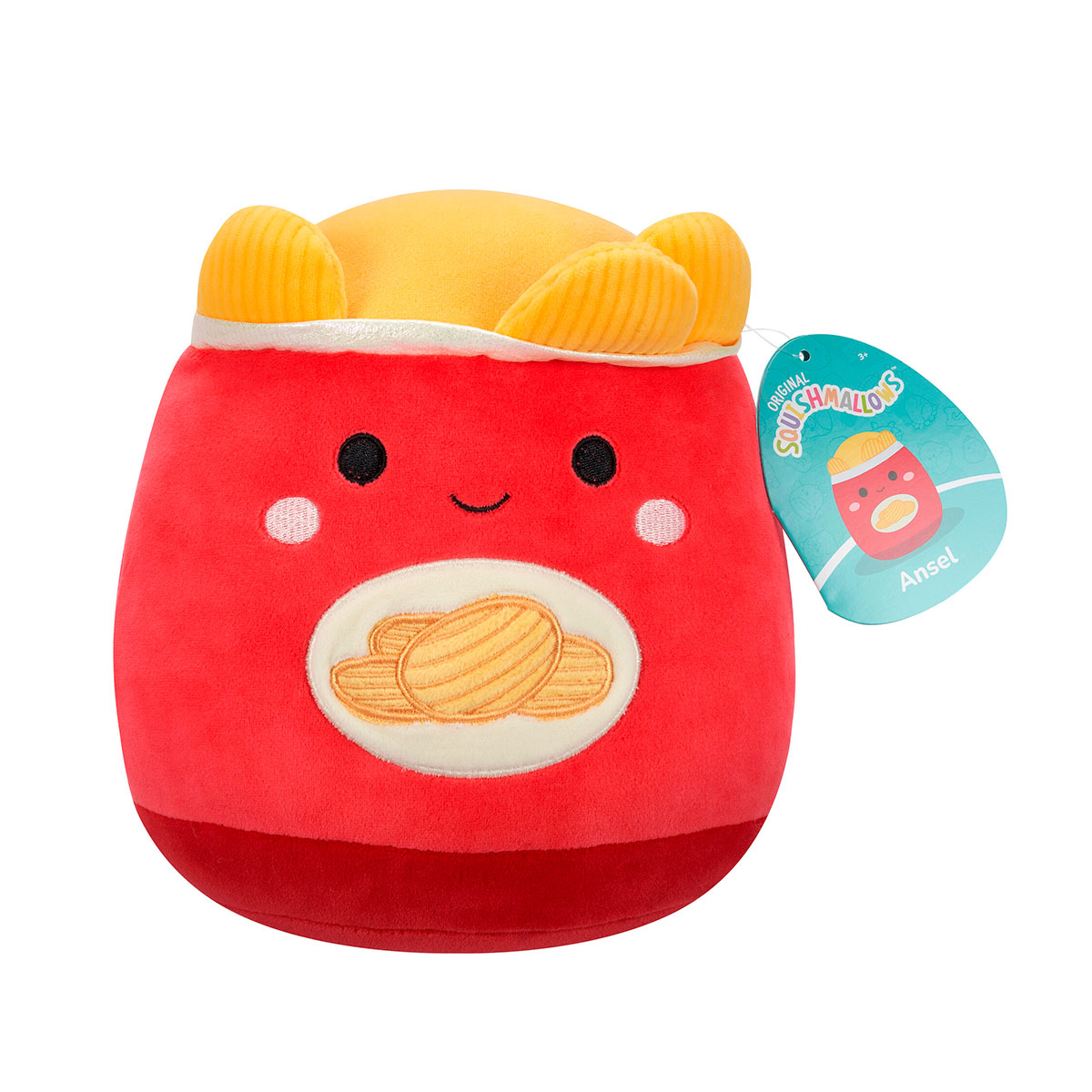 М'яка іграшка Squishmallows – Картопляні чипси Енсел (Ensel) – 19 см — превʼю 7
