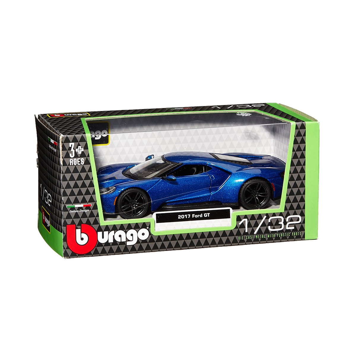 Автомодель Ford GT Bburago Street Fire 1:32 металева — превʼю 5