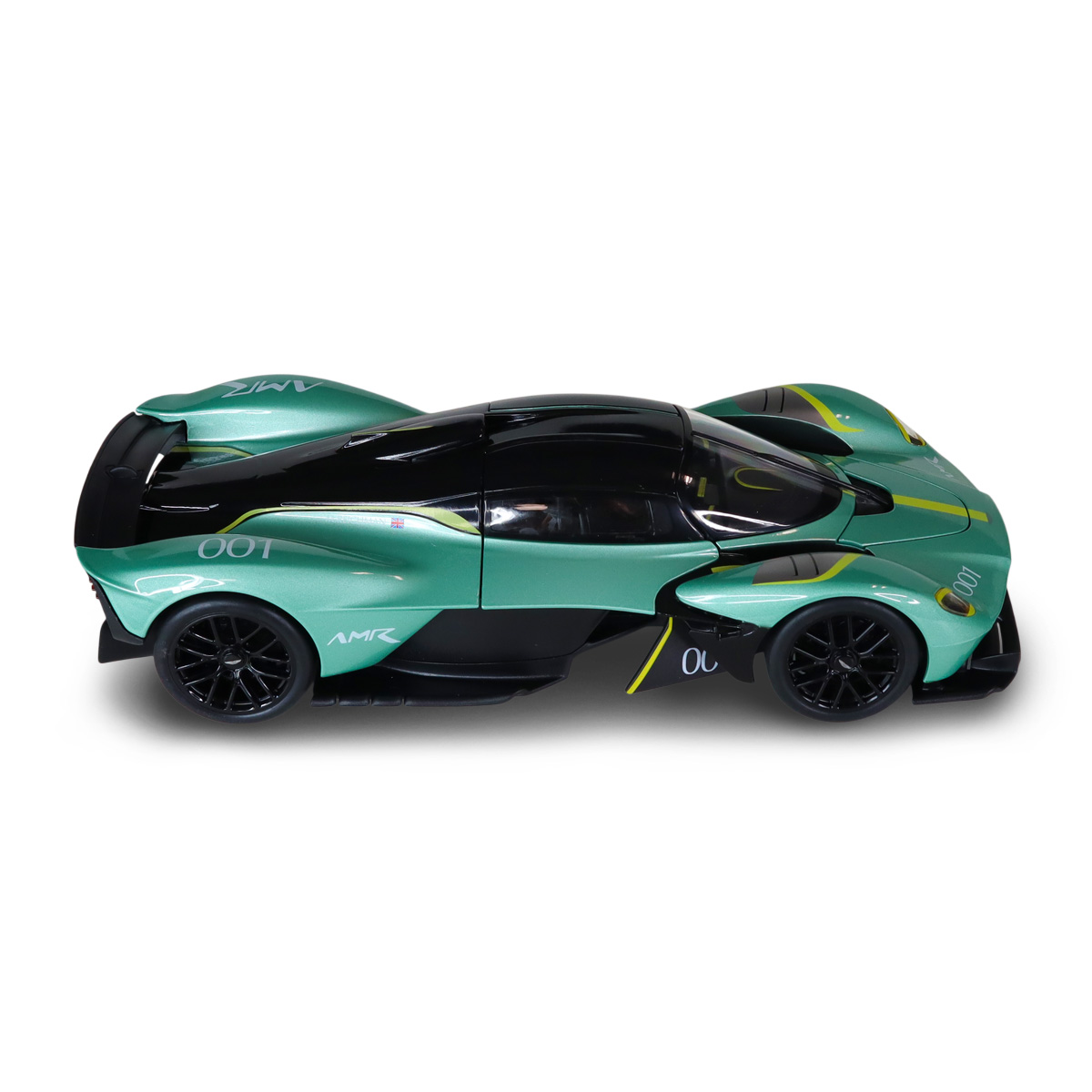 Автомодель Aston Martin Valkyrie Techno Drive 1:18 металева Зелена — превʼю 13