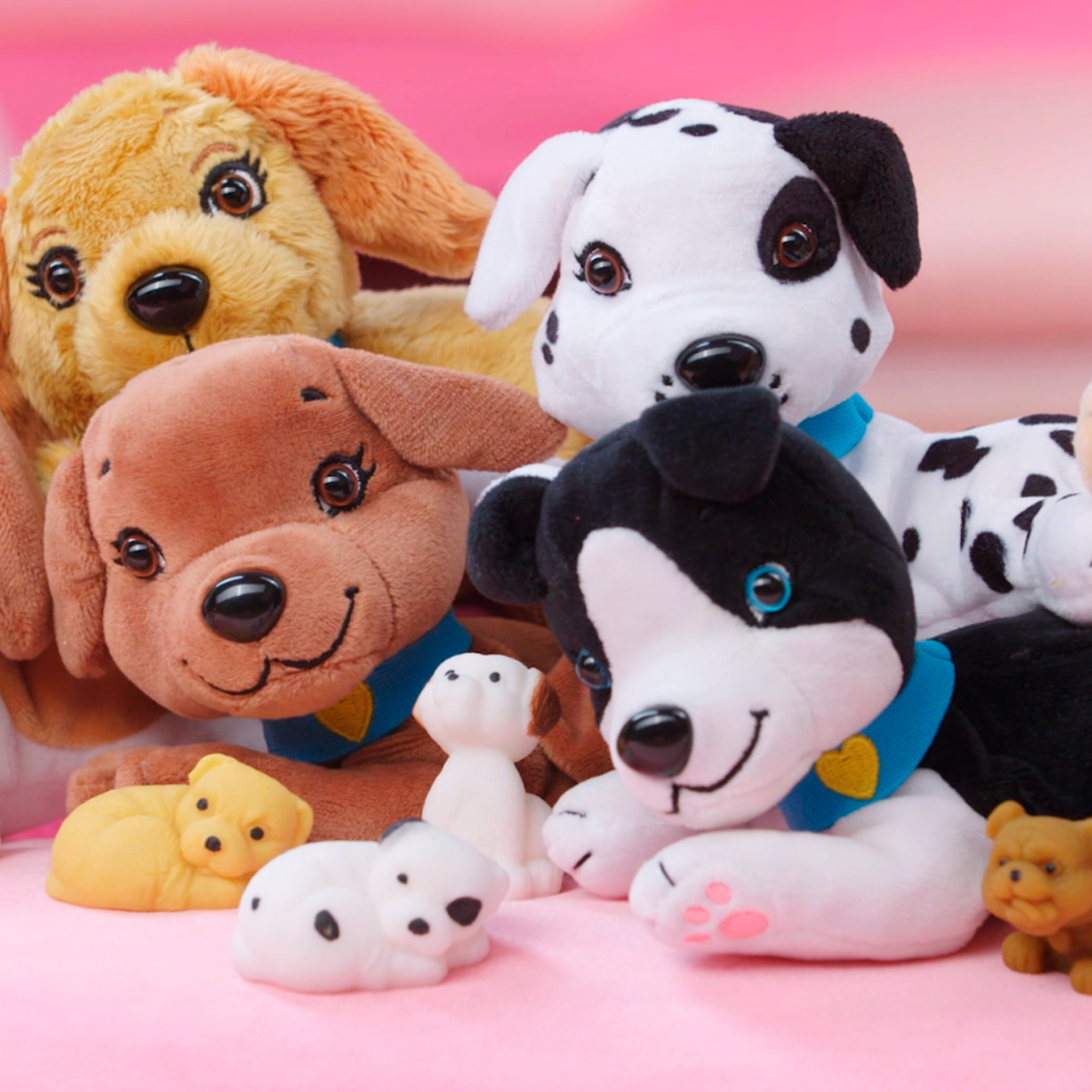 М'яка іграшка Собачка мама з сюрпризом — Dog Mom with Surprise — 25 см — превʼю 7