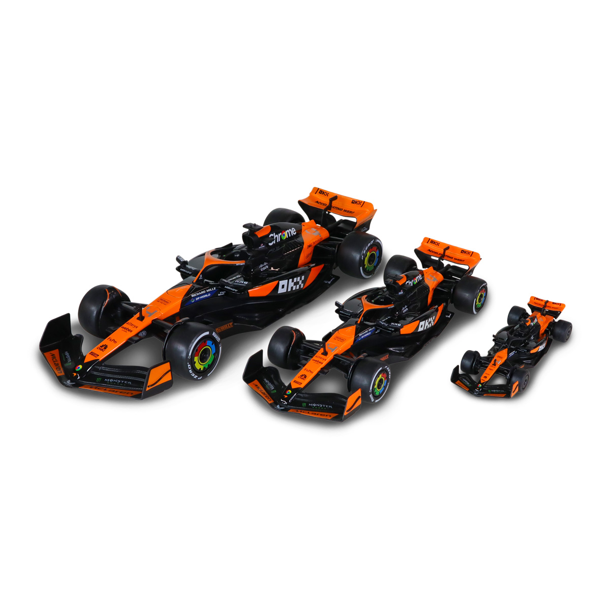 Автомодель McLaren F1 2024 Techno Drive 1:24 Помаранчева — превʼю 2