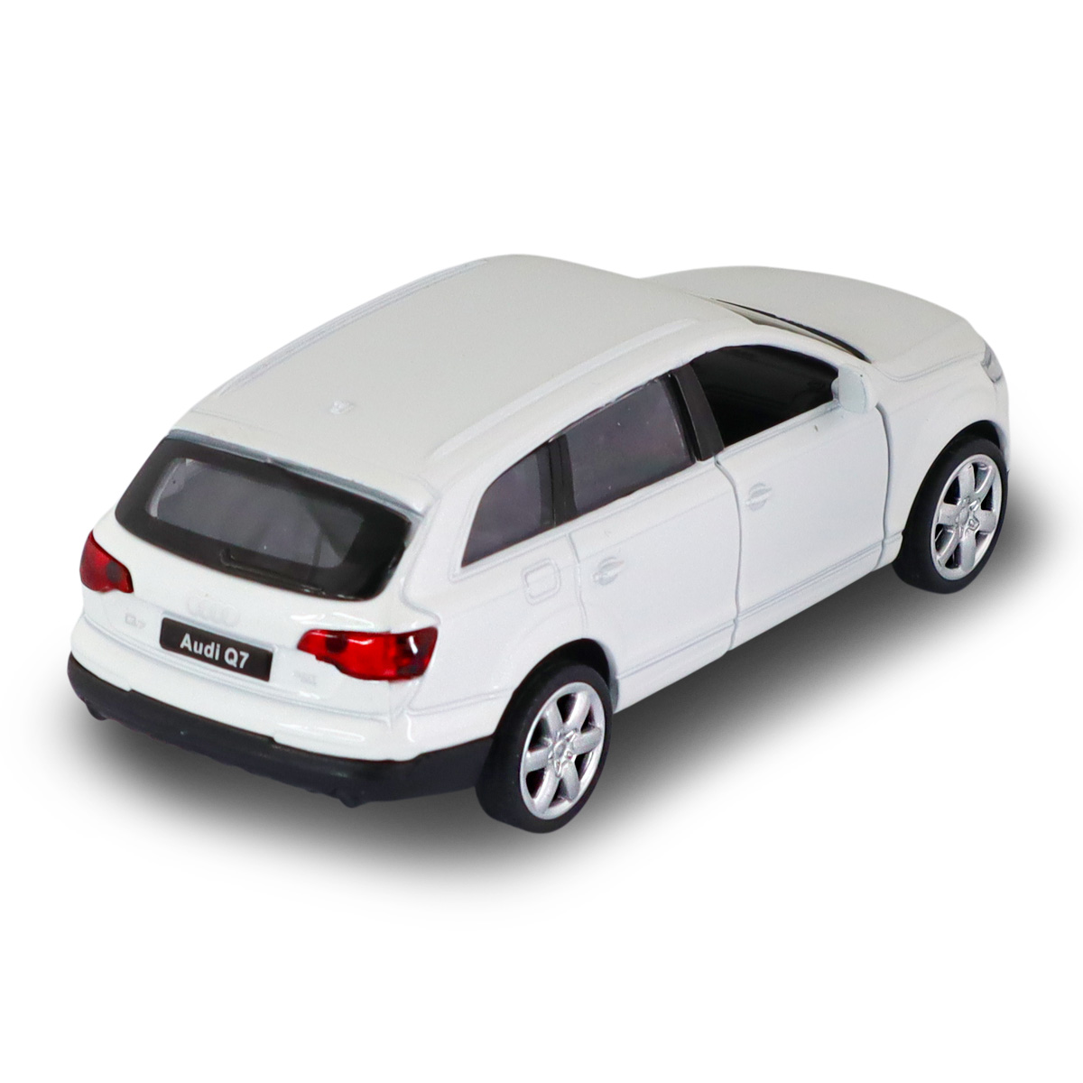 Автомодель Audi Q7 металева 1:43 Techno Drive Біла — превʼю 11