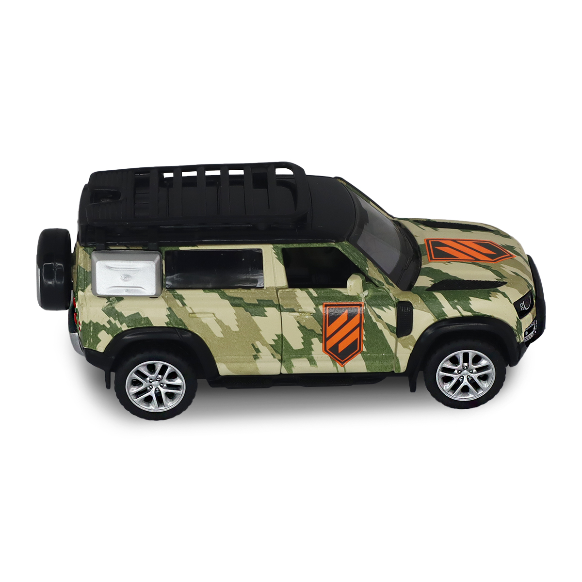 Автомодель TechnoDrive Land Rover Defender 110 3 ОШБр серії Шеврони Героїв 1:43 — превʼю 12