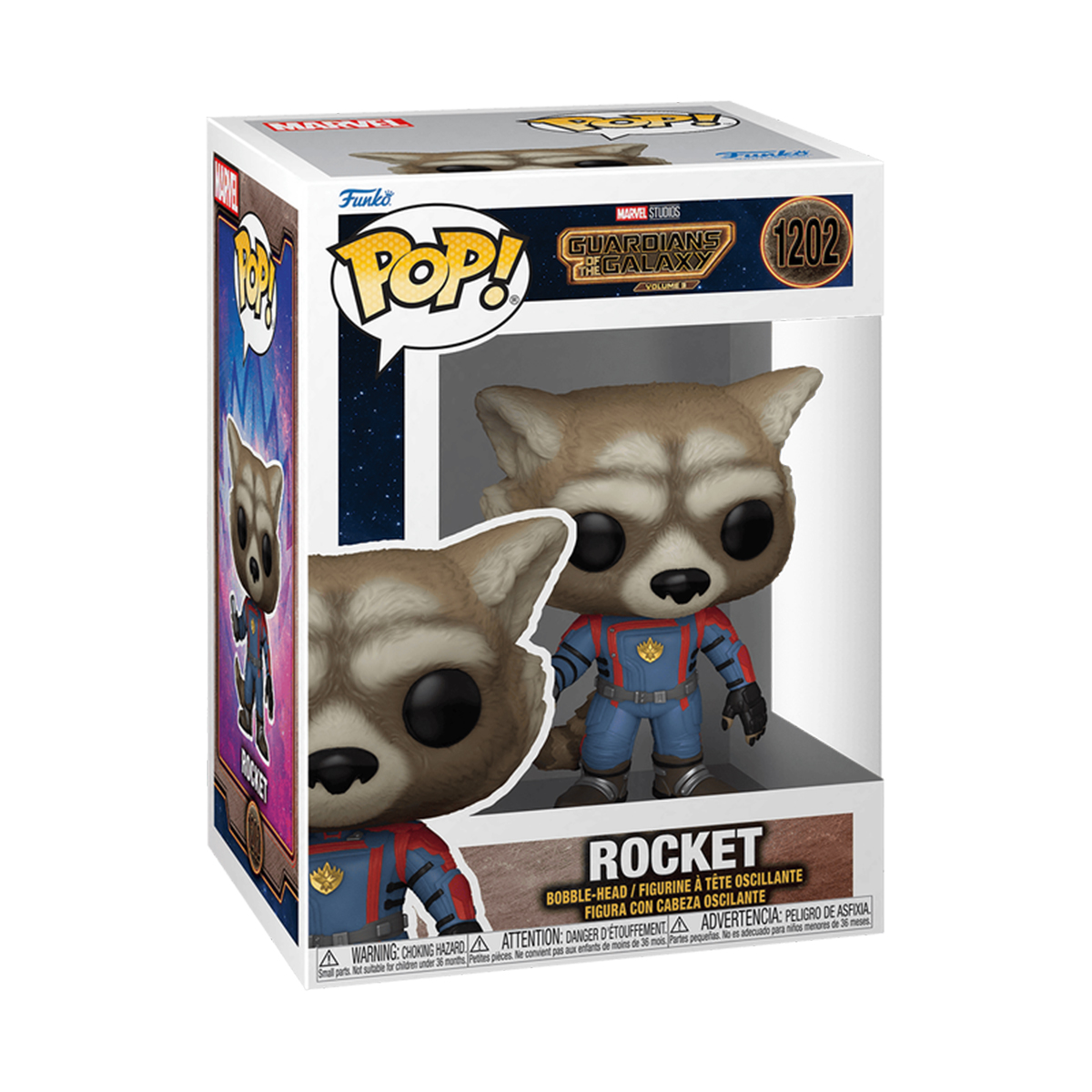 Фігурка Funko Pop — Єнот Ракета (Rocket Raccoon) — 9,6 см — превʼю 4