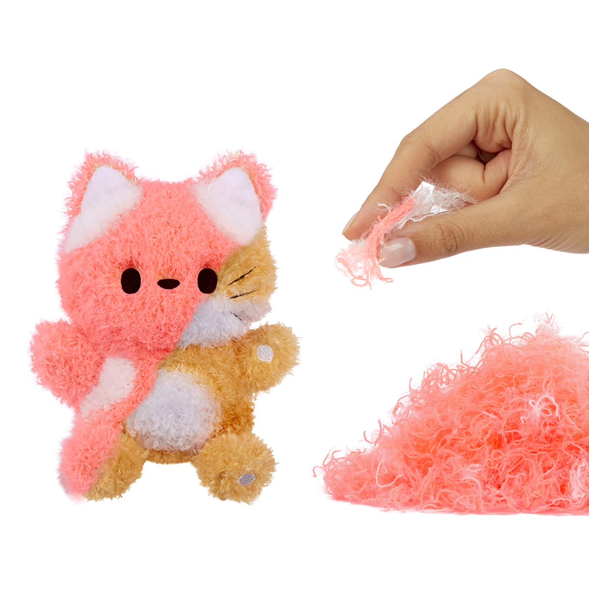 М’яка іграшка антистрес Fluffie Stuffiez – Котик Cat – Fluffie Stuffiez — превʼю 4