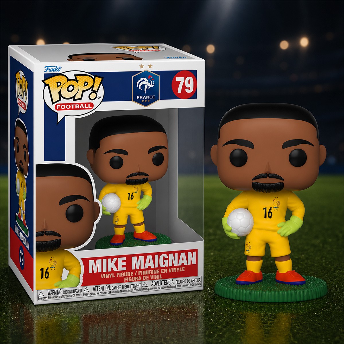 Фігурка Майк Меньян (Mike Maignan) — Funko Pop — Футбол Франція — превʼю 3