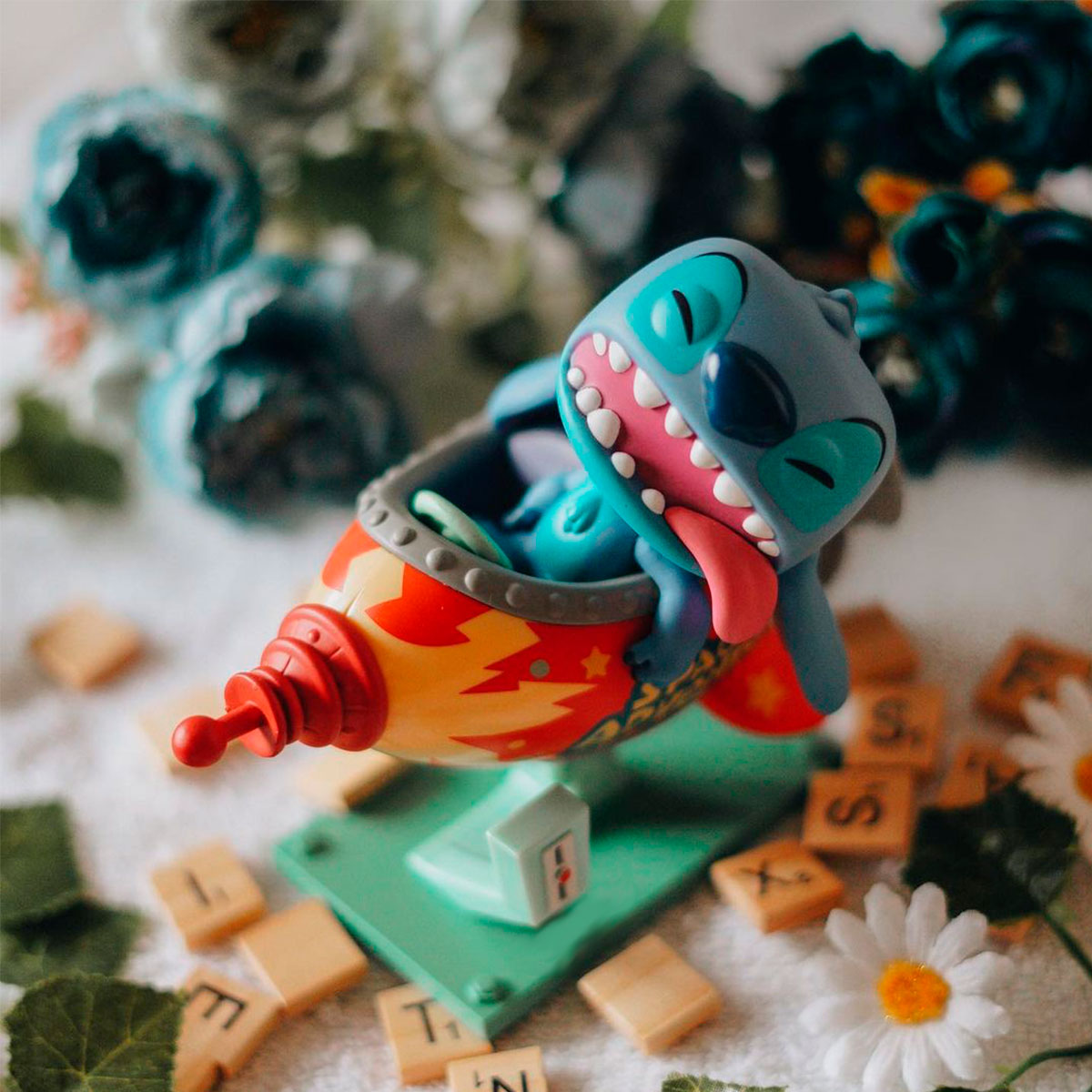 Ігрова фігурка Stitch in Rocket - Funko POP Disney - колекційна іграшка Синій — превʼю 5