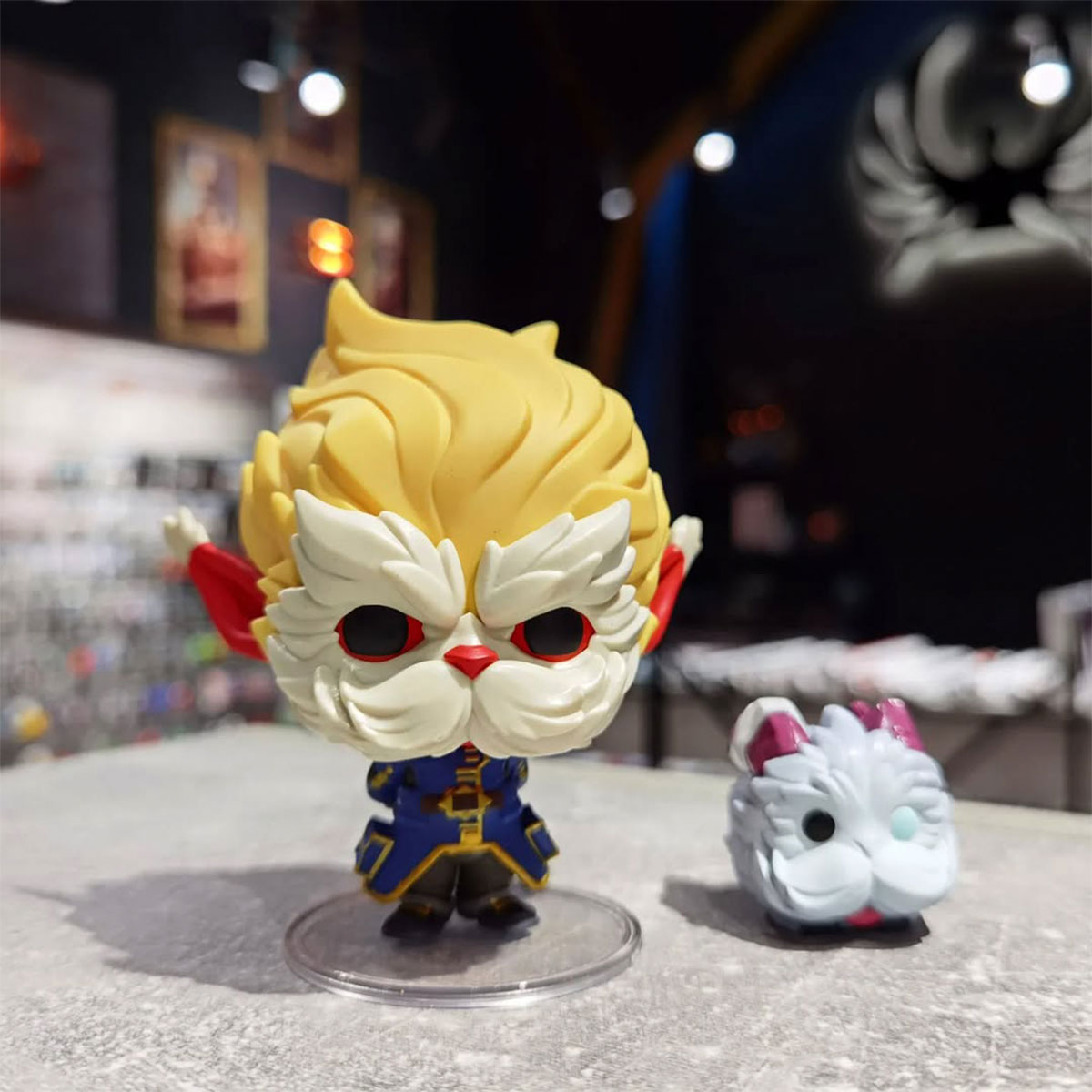 Ігрова фігурка Funko POP - Хеймердінгер з Поро - Heimerdinger with Poro — превʼю 2