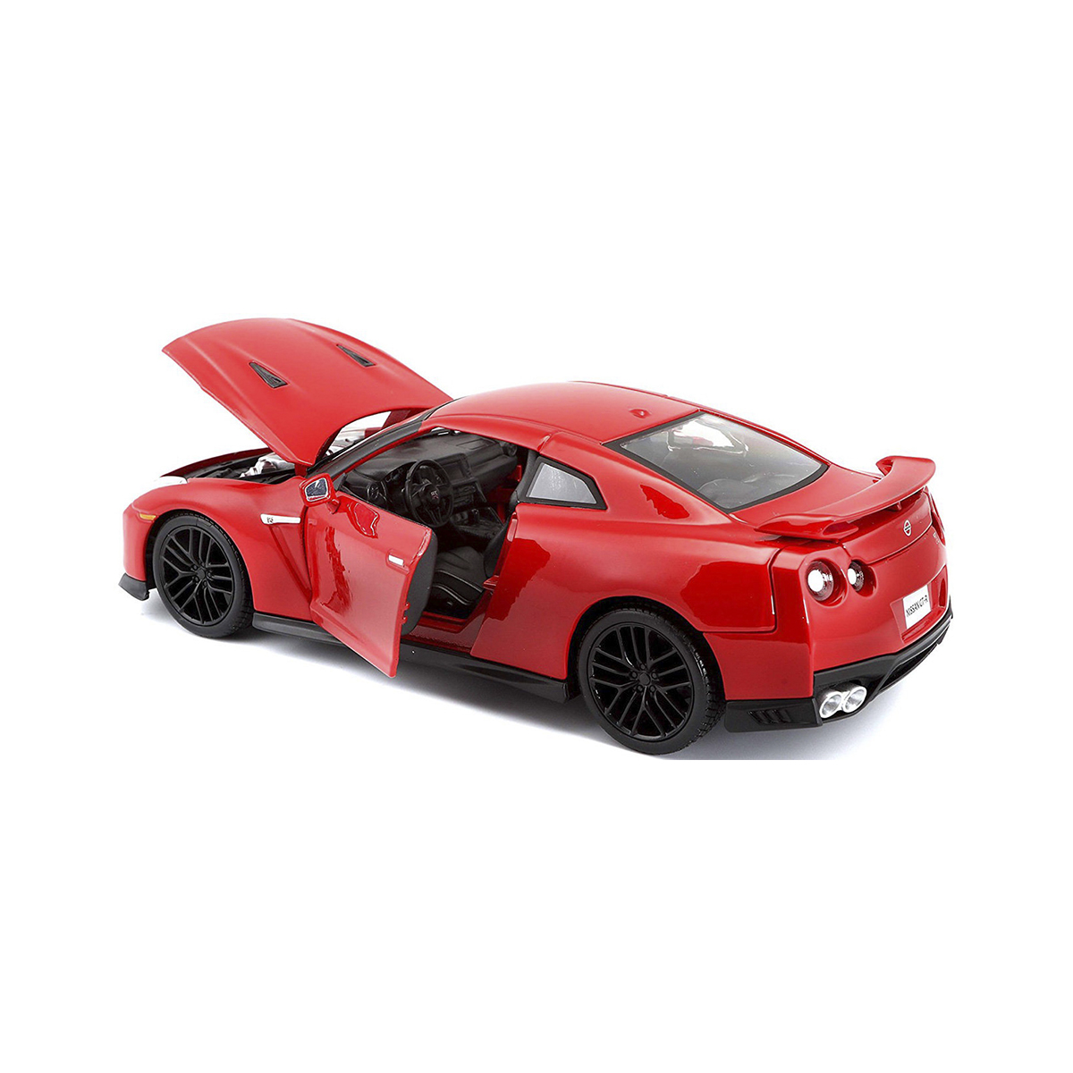 Автомодель Nissan GT-R Bburago 1:24 металева з дверцятами — превʼю 7