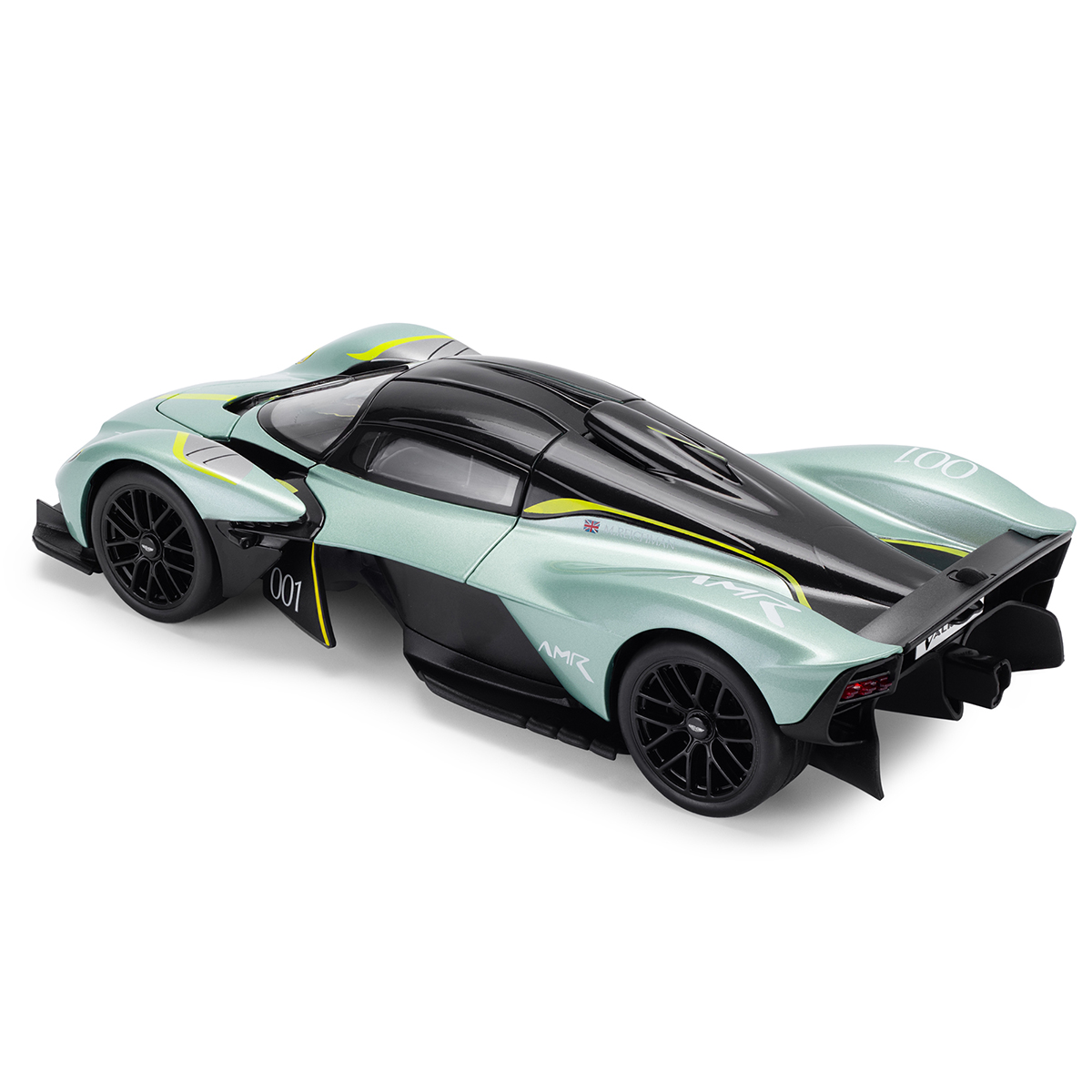 Автомодель Aston Martin Valkyrie Techno Drive 1:18 металева Зелена — превʼю 10