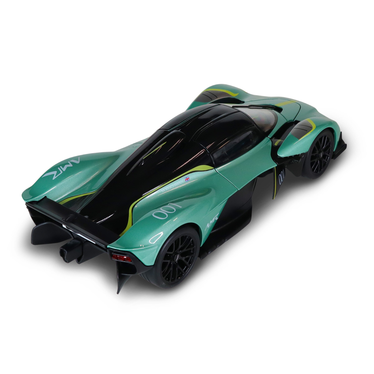 Автомодель Aston Martin Valkyrie Techno Drive 1:18 металева Зелена — превʼю 12