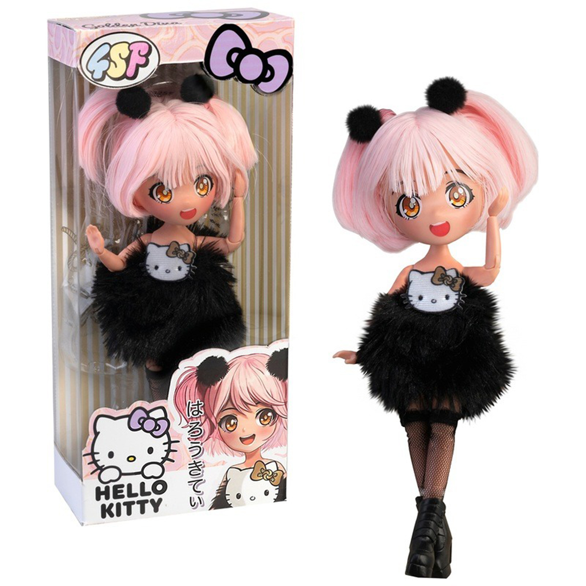 Лялька 4SF Manga Dolls Hello Kitty Золота Діва 19,5 см