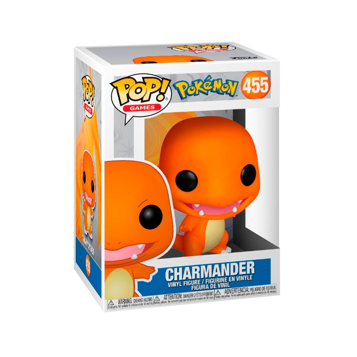 Колекційна ігрова фігурка Покемон - Charmander Funko POP Аніме Помаранчевий — превʼю 4