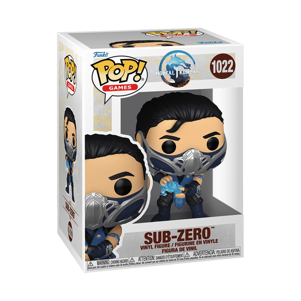 Колекційна ігрова фігурка Funko Pop Mortal Kombat - Sub-Zero Багатоколірний — превʼю 1