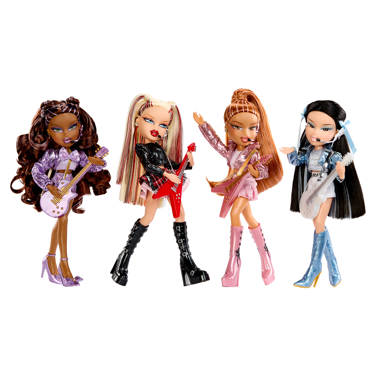 Лялька Bratz Pop Starz Ясмін 25 років з музичними аксесуарами — превʼю 2