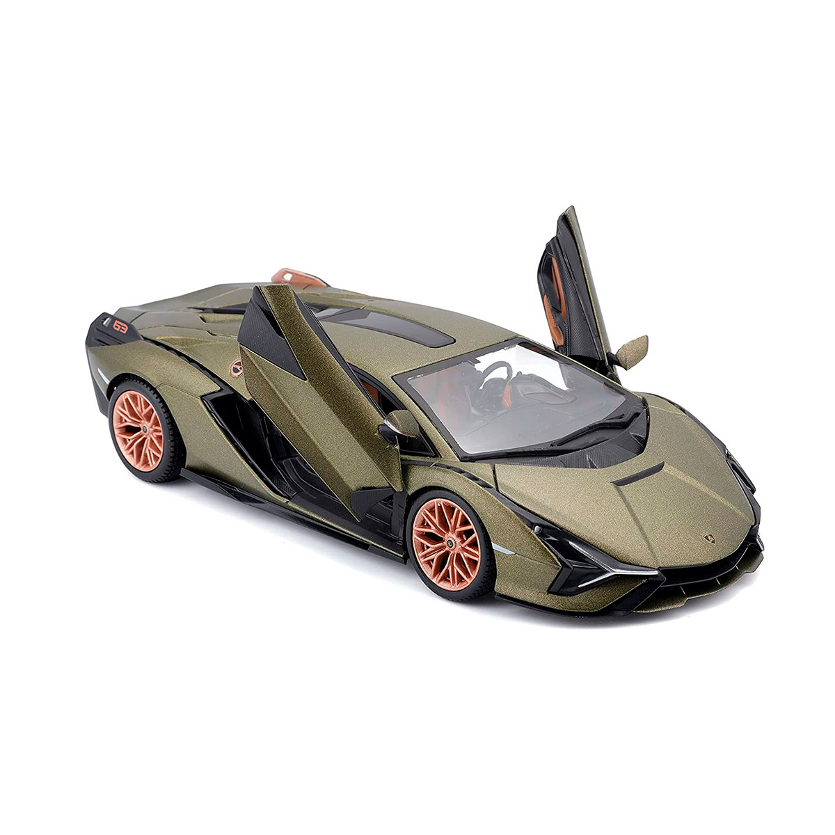 Автомодель Bburago Lamborghini Sian FKP 37 металева 1:24 — превʼю 4