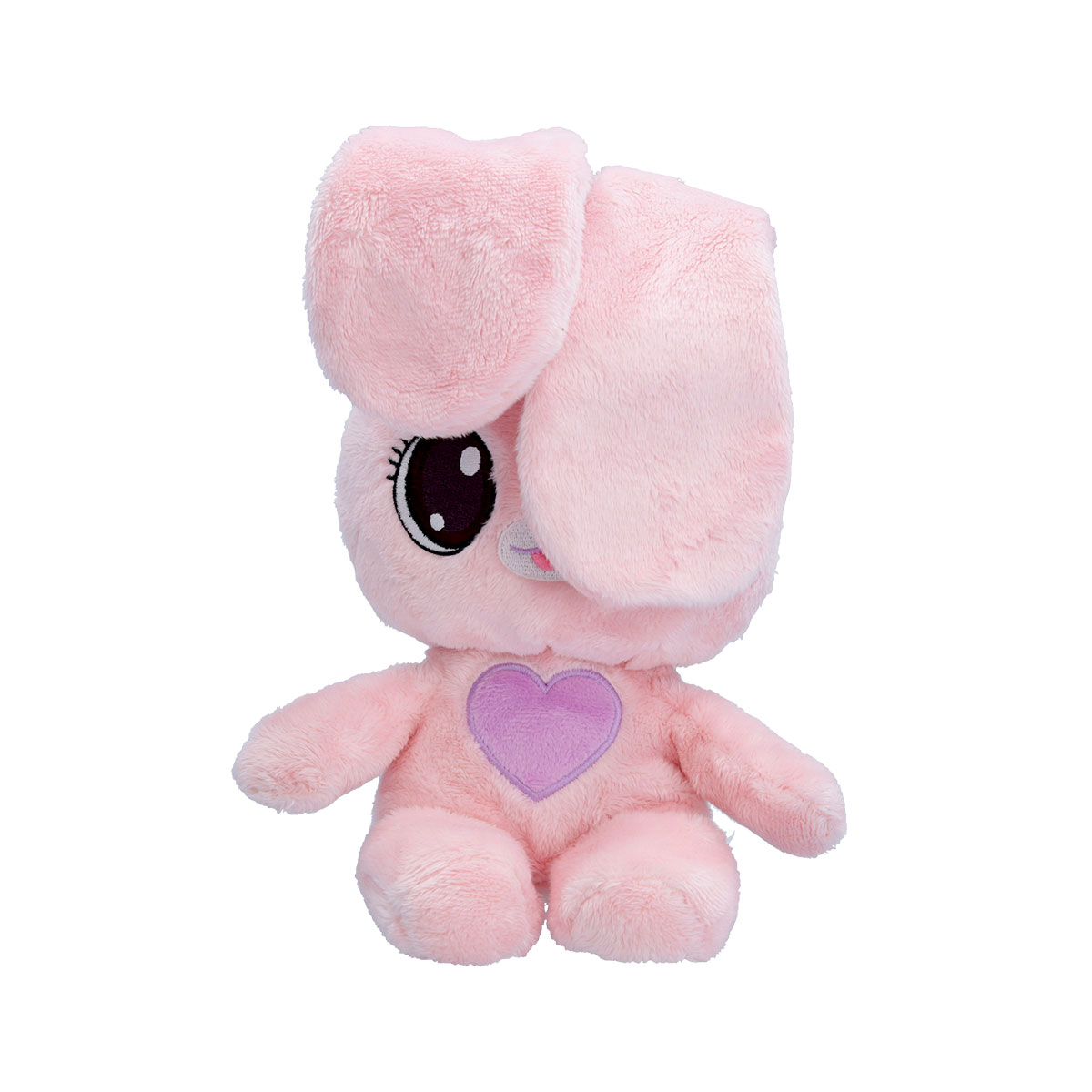 М'яка іграшка Peekapets – Рожевий кролик (Pink Rabbit) – 25 см