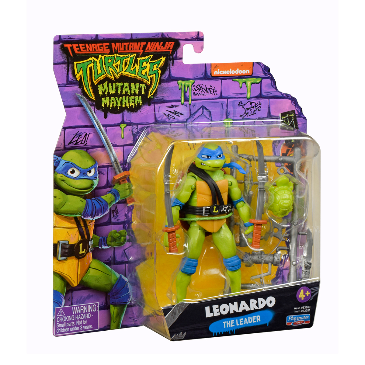 Ігрова фігурка TMNT Movie III Леонардо 11,5 см з аксесуарами — превʼю 6