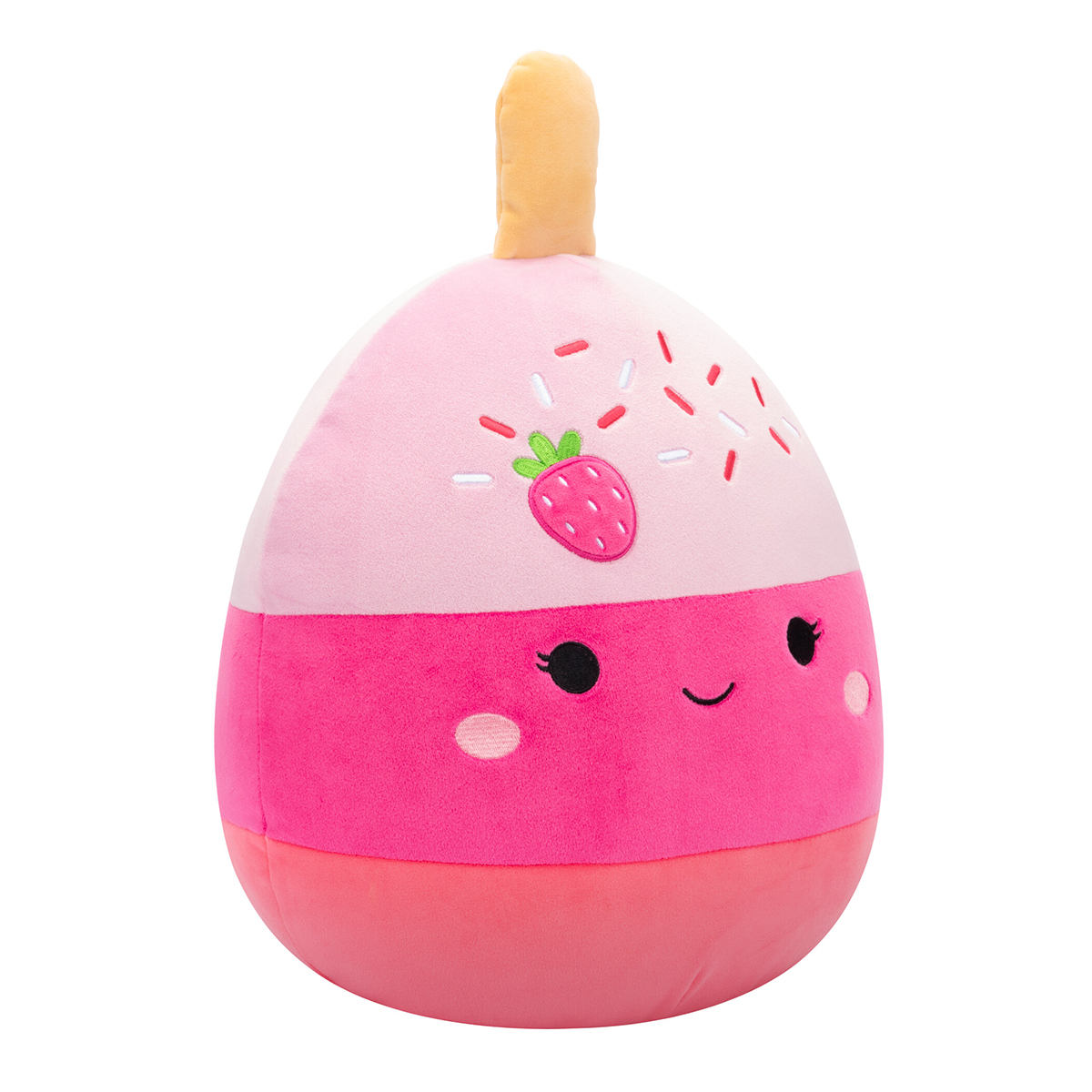 М'яка іграшка Squishmallows — Полуничний кейк-поп Пама (Pam) — 30 см — превʼю 6