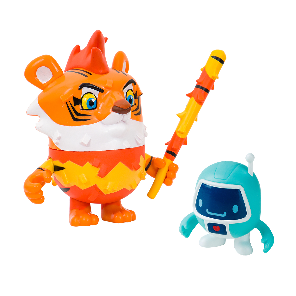 Ігровий набір фігурка Тигр Моу з аксесуарами Toikido Piñata Smashlings 11.5 см — превʼю 2