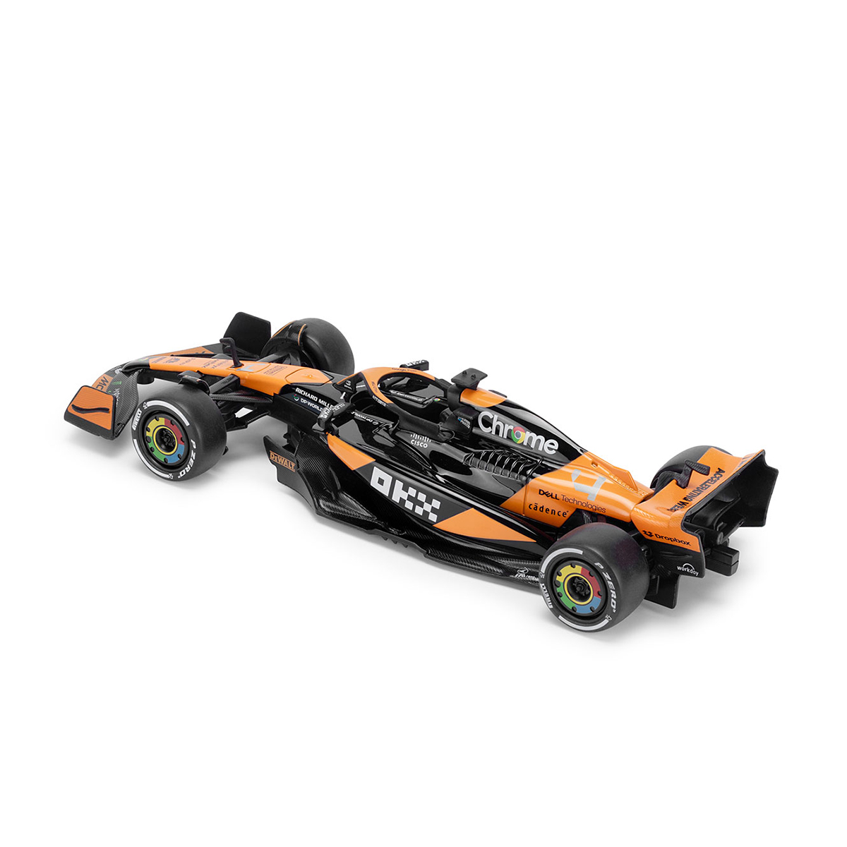 Автомодель McLaren F1 2024 Techno Drive 1:24 Помаранчева — превʼю 9