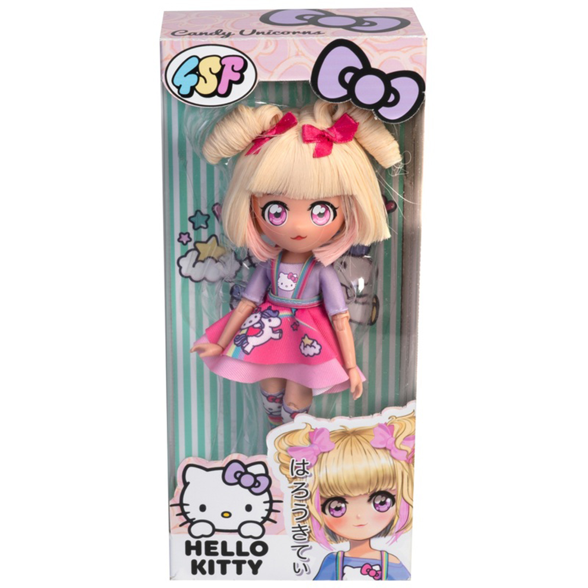 Лялька 4SF Manga Dolls Hello Kitty Цукерочка-єдиноріг 19,5 см — превʼю 10