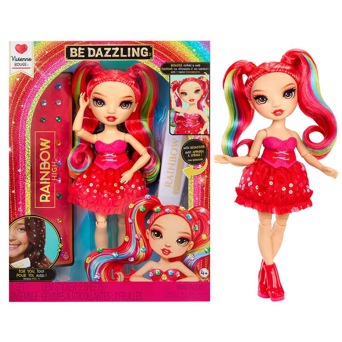 Лялька Rainbow High серії Be Dazzling – Вів’єн — превʼю 1