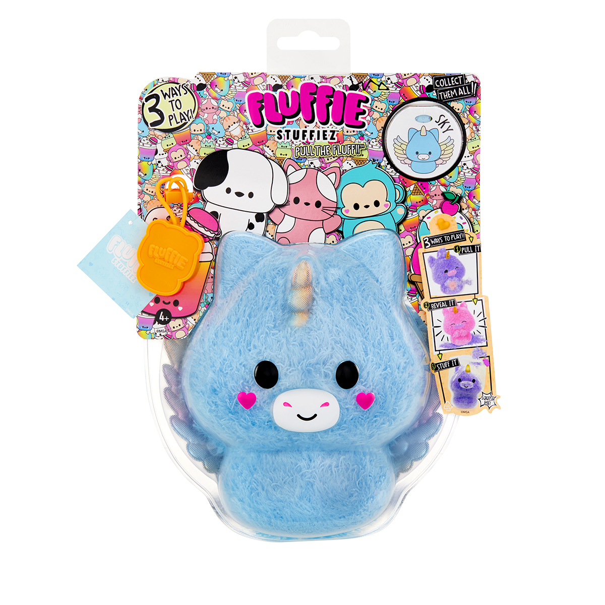 М'яка іграшка Fluffie Stuffiez – Пегас (Pegasus) – 15 см — превʼю 1